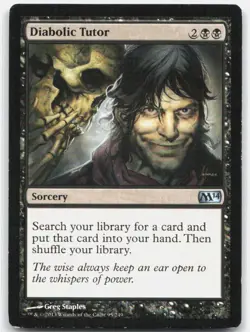 Diabolic Tutor *Regular* M14 95 NM-LP - Image 1