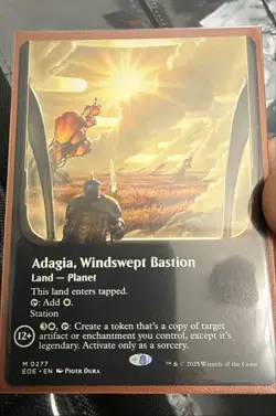 Adagia, Windswept Bastion (Borderless) Edge of Eternities Regular Z138 - Image 1