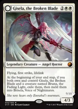 Gisela, the Broken Blade -Foil Near Mint MTG From the Vault: Transform - Image 1