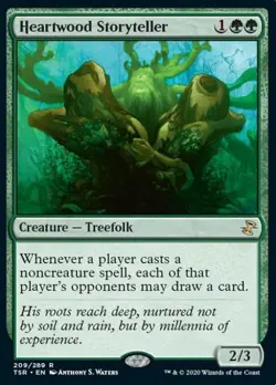 Heartwood Storyteller -Foil Near Mint MTG Time Spiral Remastered - Image 1