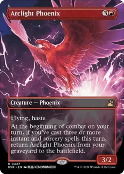 Arclight Phoenix (Anime Borderless) -Foil Near Mint MTG Ravnica Remastered - Image 1