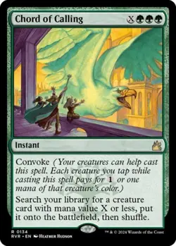 Chord of Calling -Foil Near Mint MTG Ravnica Remastered - Image 1