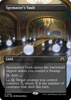 Spymaster's Vault (Borderless) -Foil Near Mint MTG Modern Horizons 3 - Image 1