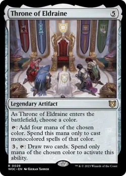 Throne of Eldraine -Foil Near Mint MTG Commander: Wilds of Eldraine - Image 1