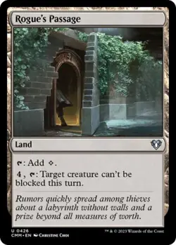 Rogue's Passage -Foil Near Mint MTG Commander Masters - Image 1