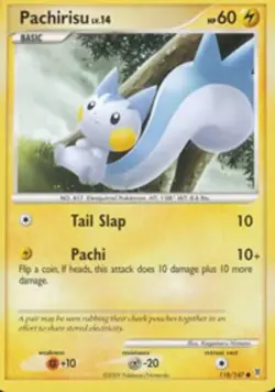 Pachirisu - 118/147 - Common NM, English Pokemon Supreme Victors 412897559439 - Image 1