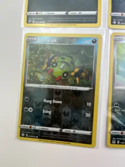 4 Card Lot spinirak basic reverse holo common pokemon tcg - Image 5