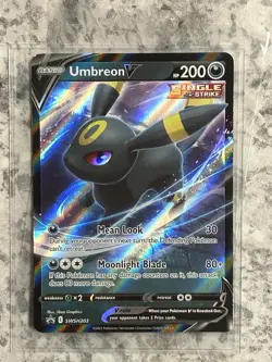 Pokemon Umbreon V Single Strike Promo Lot (3x) SWSH203 English Holo - Image 3