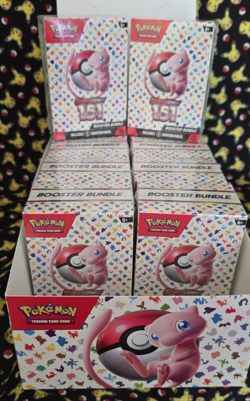 Pokemon 151 Booster Bundle Display Case Sealed Scarlet & Violet - Image 1