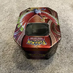 *Empty Tin* Pokemon TCG Ho-OH Empty 2017 Tin - Image 5