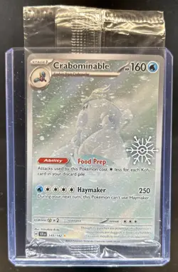 2024 Pokemon Stellar Crown Crabominable #149/142 - Image 1