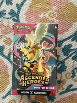 Pokemon TCG Ascended Heroes Booster Bundle Sealed New - Image 1