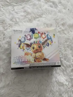 Pokemon TCG Prismatic Evolutions Elite Trainer Box ETB - Image 1