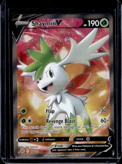 2022 Pokemon SWSH Brilliant Stars Shaymin V #152/172 - Image 1