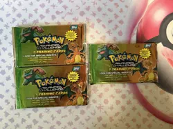 2004 3x Pokemon Advanced Challenge Topps Sealed New Booster Pack Vintage Rare - Image 1