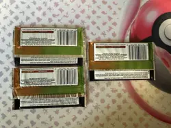 2004 3x Pokemon Advanced Challenge Topps Sealed New Booster Pack Vintage Rare - Image 2