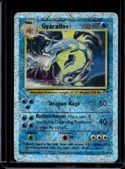 2002 Pokemon Legendary Gyarados Reverse Holo #12/110 - Image 1