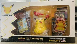 Pokemon Celebrations Premium Pikachu V max Figure Collection Sealed 820650809408 - Image 1