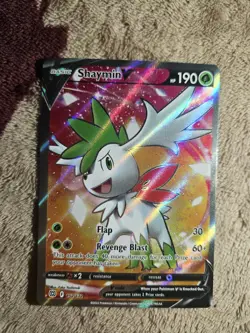 Pokemon TCG Shaymin V Brilliant Stars 152/172 Holo Ultra Rare - Image 1