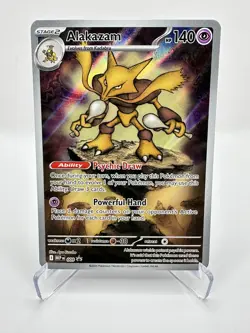 Alakazam 009 Me: Mega Evolution Promo Holo Pokemon Near Mint - Image 1