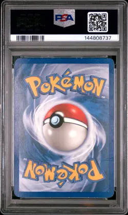 HUGE SWIRL PSA 1 2006 Pokemon Rayquaza EX Holo Foil Rare 039 Black Star Promos - Image 2