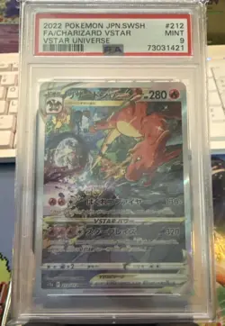 2022 POKEMON JPN SWORD & SHIELD VSTAR UNIVERSE FULL ART/CHARIZARD VSTAR PSA 9 - Image 1