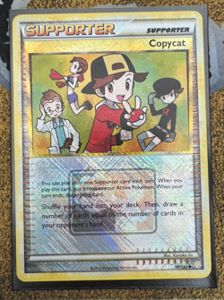 Pokemon Copycat 90/123 League Promo Crosshatch Holofoil June 2011 Season LP - Image 1