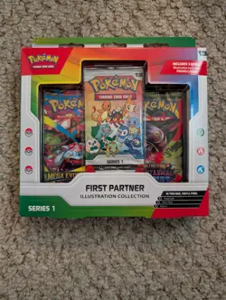 Pokemon TCG First Partner Illustration Collection Series 1 New Sealed - Image 1