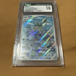 CGC Gem Mint 10 Garbodor 204/182 Pokemon Paradox Rift PAR EN - Image 1