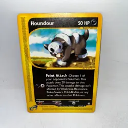 Houndour 87 Common Aquapolis Pokemon Moderately Played - Image 1
