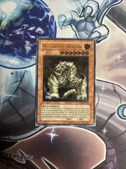 (YVH) Yugioh! Megarock Dragon - TLM-EN015 - Ultimate Rare - 1st Edition VLP - Image 1
