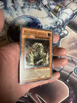 (YVH) Yugioh! Megarock Dragon - TLM-EN015 - Ultimate Rare - 1st Edition VLP - Image 2
