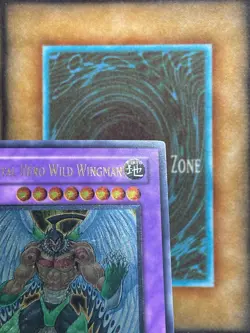 Yugioh Elemental Hero Wild Wingman EOJ-EN035 Ultimate Rare 1st Ed LP - Image 3