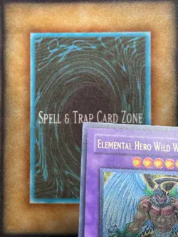 Yugioh Elemental Hero Wild Wingman EOJ-EN035 Ultimate Rare 1st Ed LP - Image 4