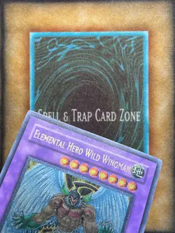 Yugioh Elemental Hero Wild Wingman EOJ-EN035 Ultimate Rare 1st Ed LP - Image 5