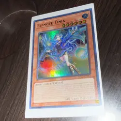 Yugioh Elfnote Tinia BPRO-EN011 Ultra Rare 1st Edition NM - Image 3