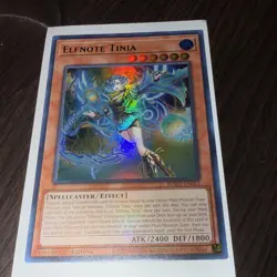 Yugioh Elfnote Tinia BPRO-EN011 Ultra Rare 1st Edition NM - Image 4