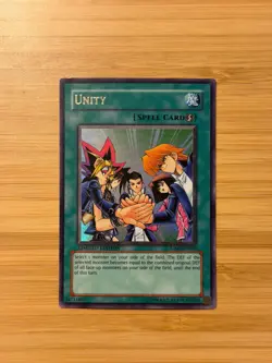 Unity JUMP-EN006 - Limited Edition - Ultra Rare - Yugioh Shonen Jump Promo - MP - Image 1