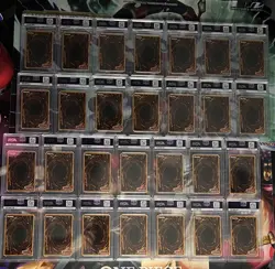 Yugioh SD4-EN001 Corrected Text Ocean Dragon Lord Neo Daedalus 76 PSA Slabs - Image 2