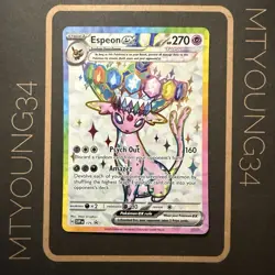 Espeon ex SVP175 Sv: Scarlet & Violet Promo Cards Holo - A51 - Image 1