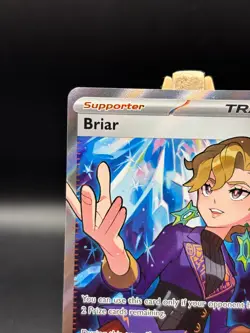 Briar 163/142 SV07 Stellar Crown Ultra Rare Pokemon Card NM 163/142 (P3) - Image 3