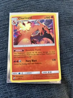 Pokemon Card TCG Charizard 3/70 Dragon Majesty Sun & Moon 2018 - NM - Image 1