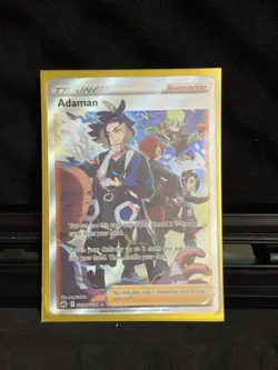 Adaman GG57/GG70 Crown Zenith Galarian Gallery Full Art Pokemon Card - Image 1