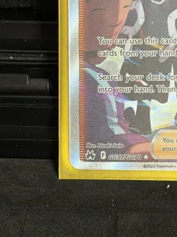 Adaman GG57/GG70 Crown Zenith Galarian Gallery Full Art Pokemon Card - Image 5