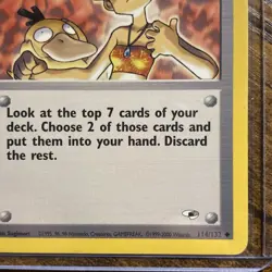 Pokemon Card - Misty's Wrath Gym Heroes 114/132 Uncommon 1st Edition - Image 4