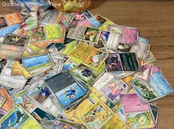 Pokemon TCG Bulk Lot 2 Tins Full of Cards 4lb Collection Holos - Image 3