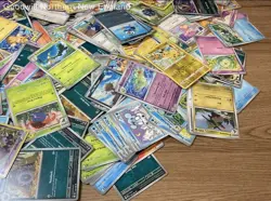Pokemon TCG Bulk Lot 2 Tins Full of Cards 4lb Collection Holos - Image 4