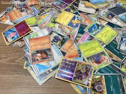 Pokemon TCG Bulk Lot 2 Tins Full of Cards 4lb Collection Holos - Image 5