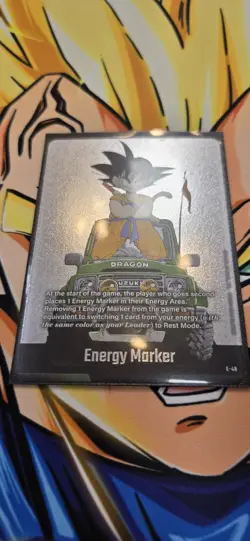Dragon Ball Super Card Game Fusion World SB01 Manga Booster Energy Marker E-48 - Image 1