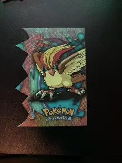Pidgeot #18 EV12 of 12 Die-Cut Embossed Pokemon CARD Topps Series 2 LP PK0000275 - Image 1